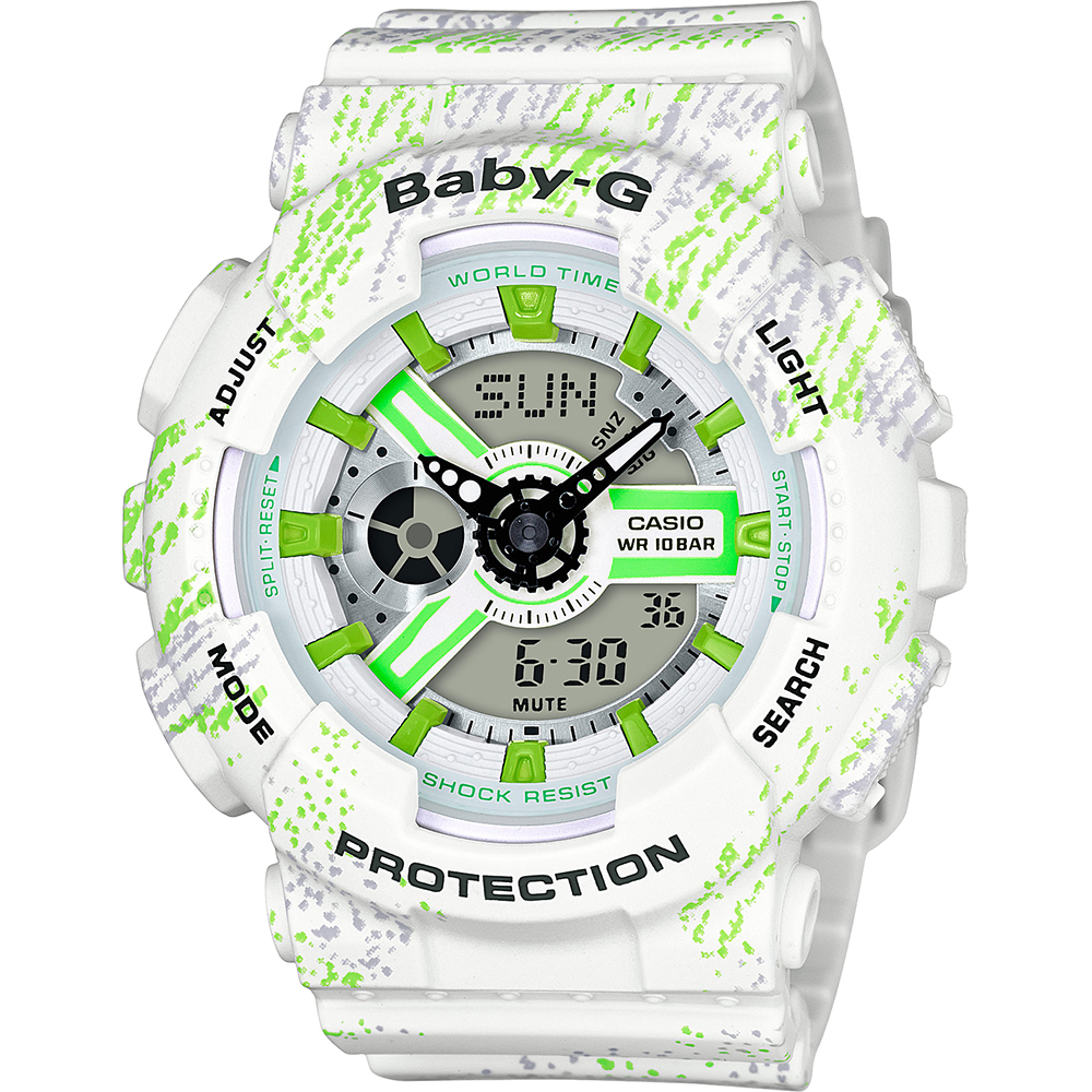 G-Shock Baby-G BA-110TX-7AER Textile Colors Watch