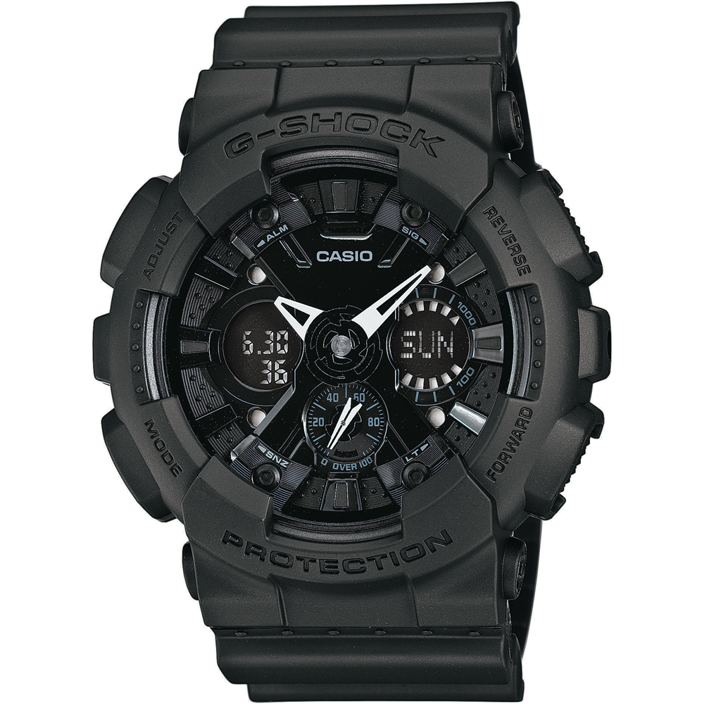 G-Shock Classic Style GA-120BB-1AER Ana-Digi - Basic Black Watch