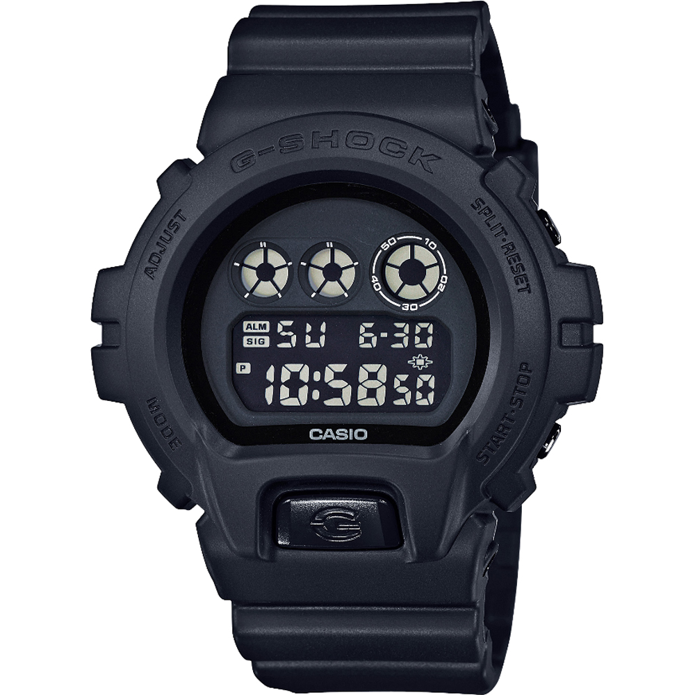 G-Shock Classic Style DW-6900BB-1 Basic Black Watch