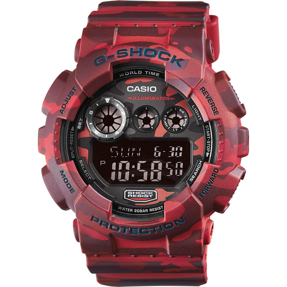 G-Shock Classic Style GD-120CM-4 Camouflage Watch