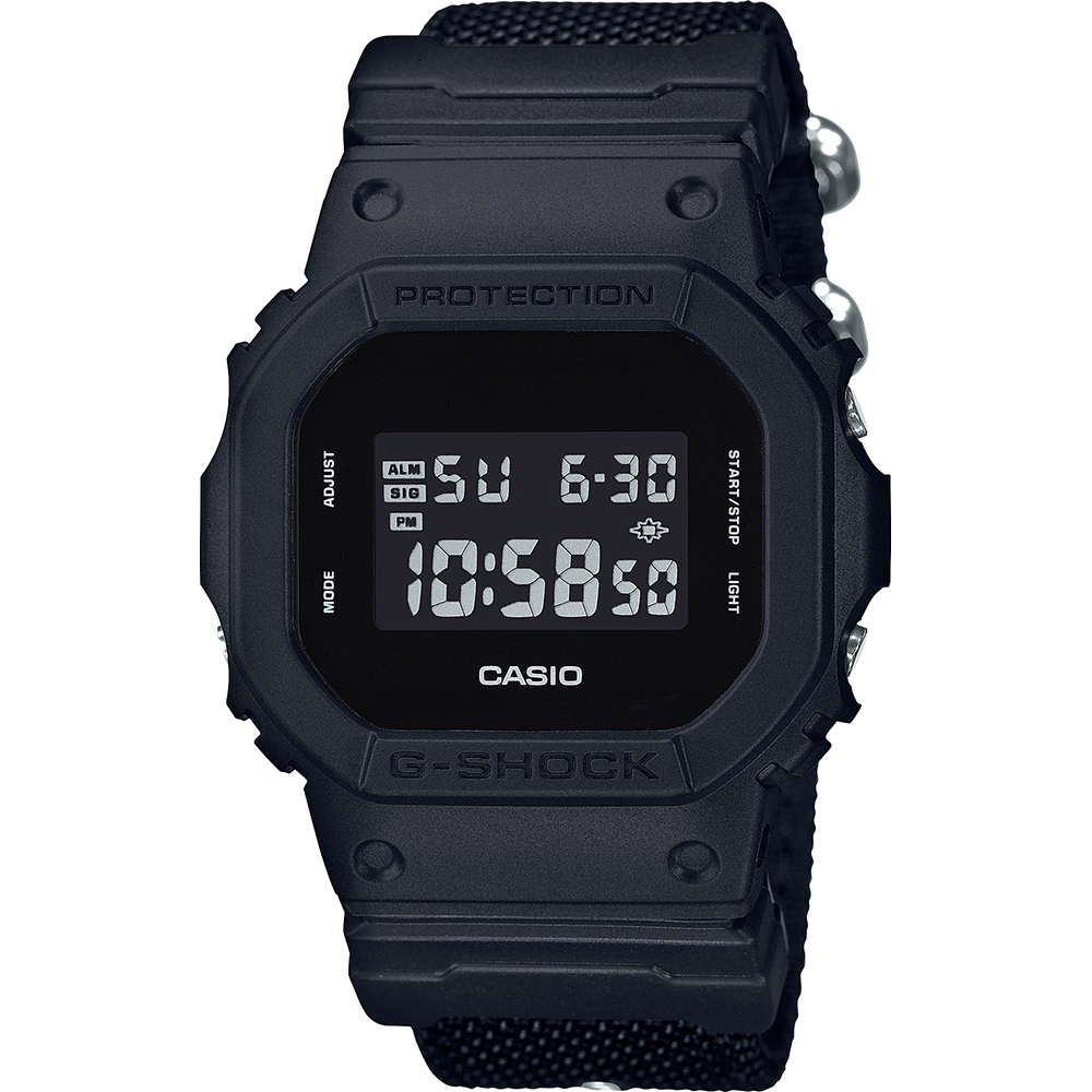 G-Shock Classic Style DW-5600BBN-1ER Classic - Basic Black Nato Watch