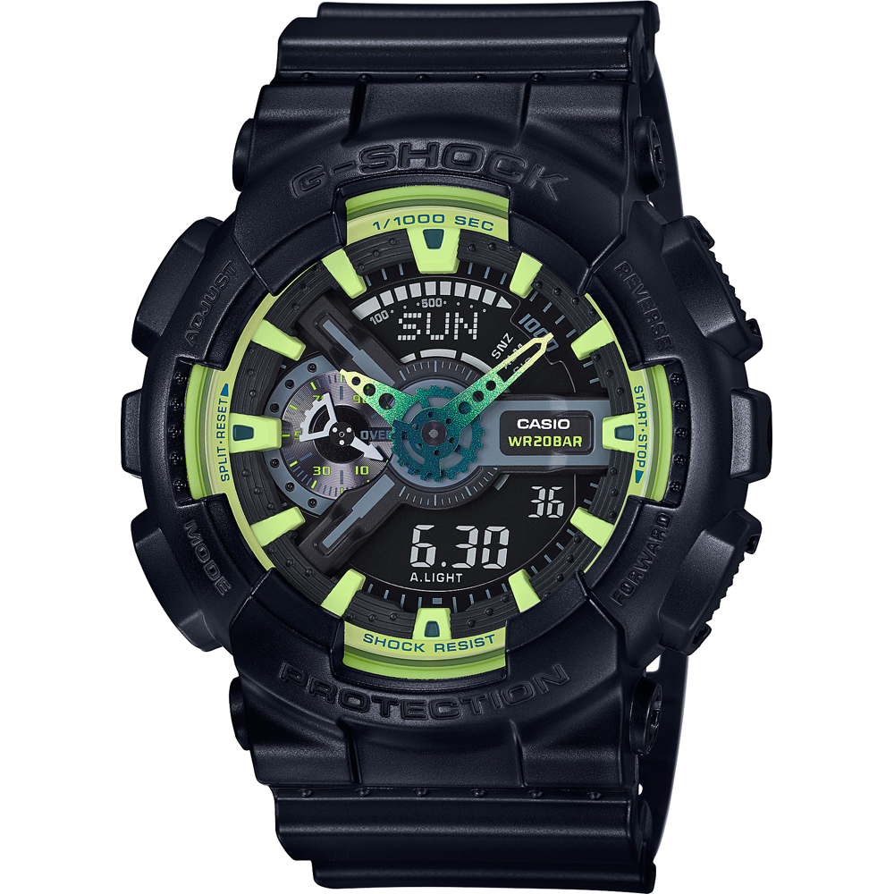 G-Shock Classic Style GA-110LY-1A Classic Lime Watch