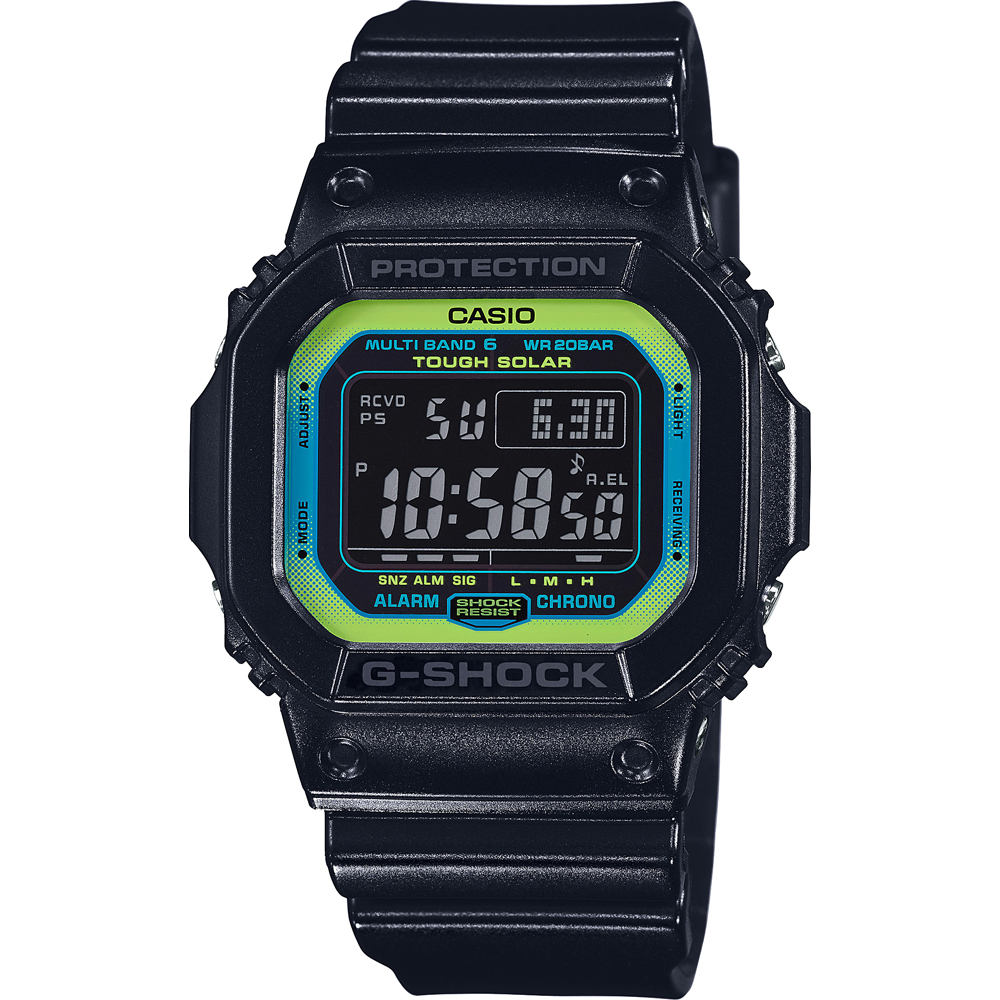 G-Shock Classic Style GW-M5610LY-1 Classic Lime Yellow Watch