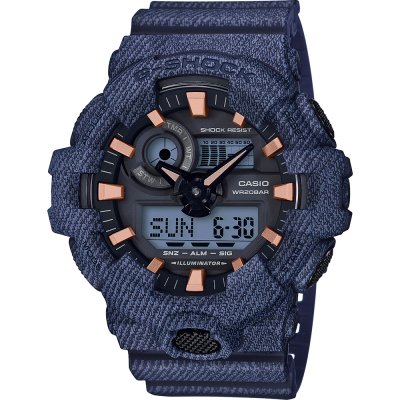 G-Shock Classic Style GA-700DE-2A Denim Watch