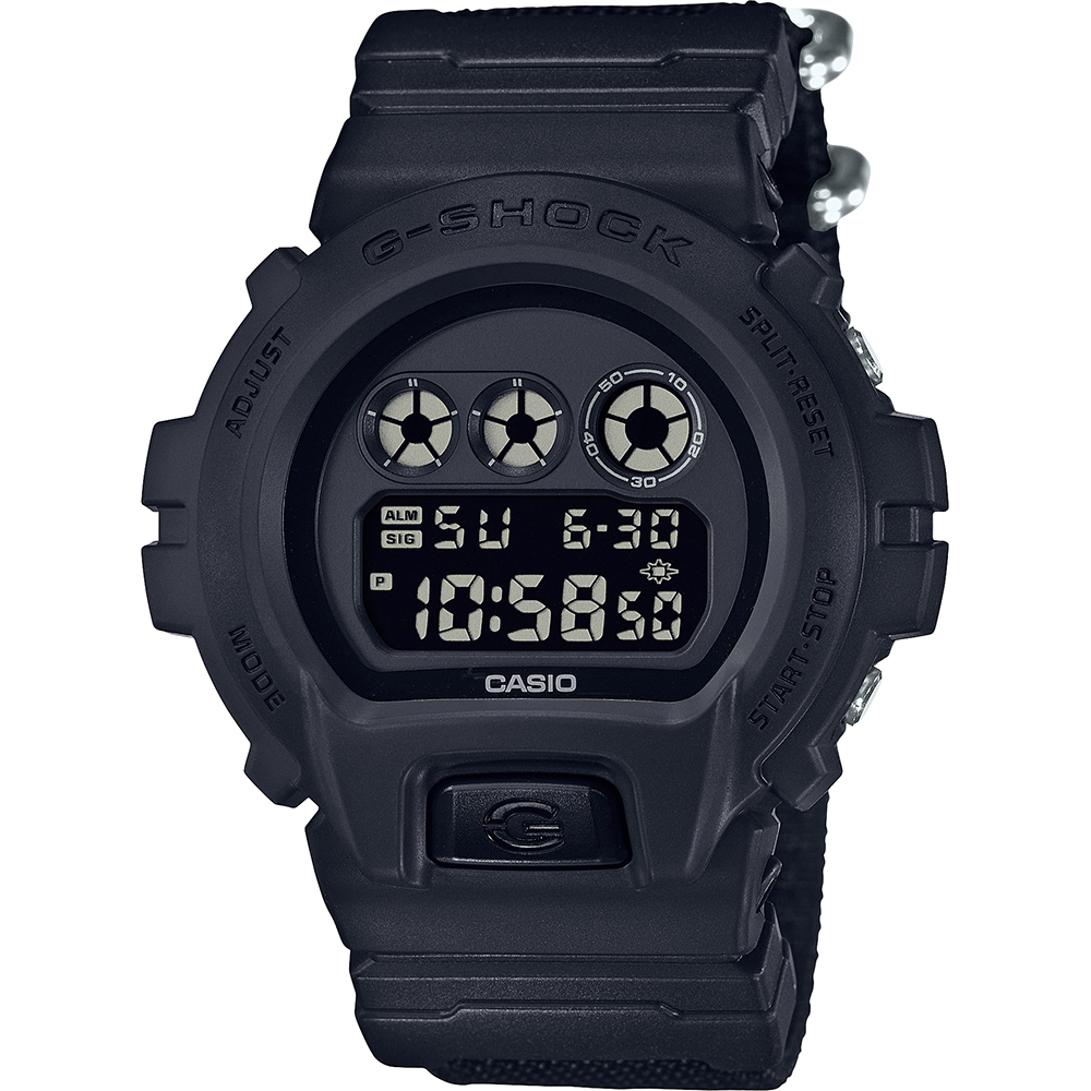 G-Shock Classic Style DW-6900BBN-1 Basic Black Nato Watch