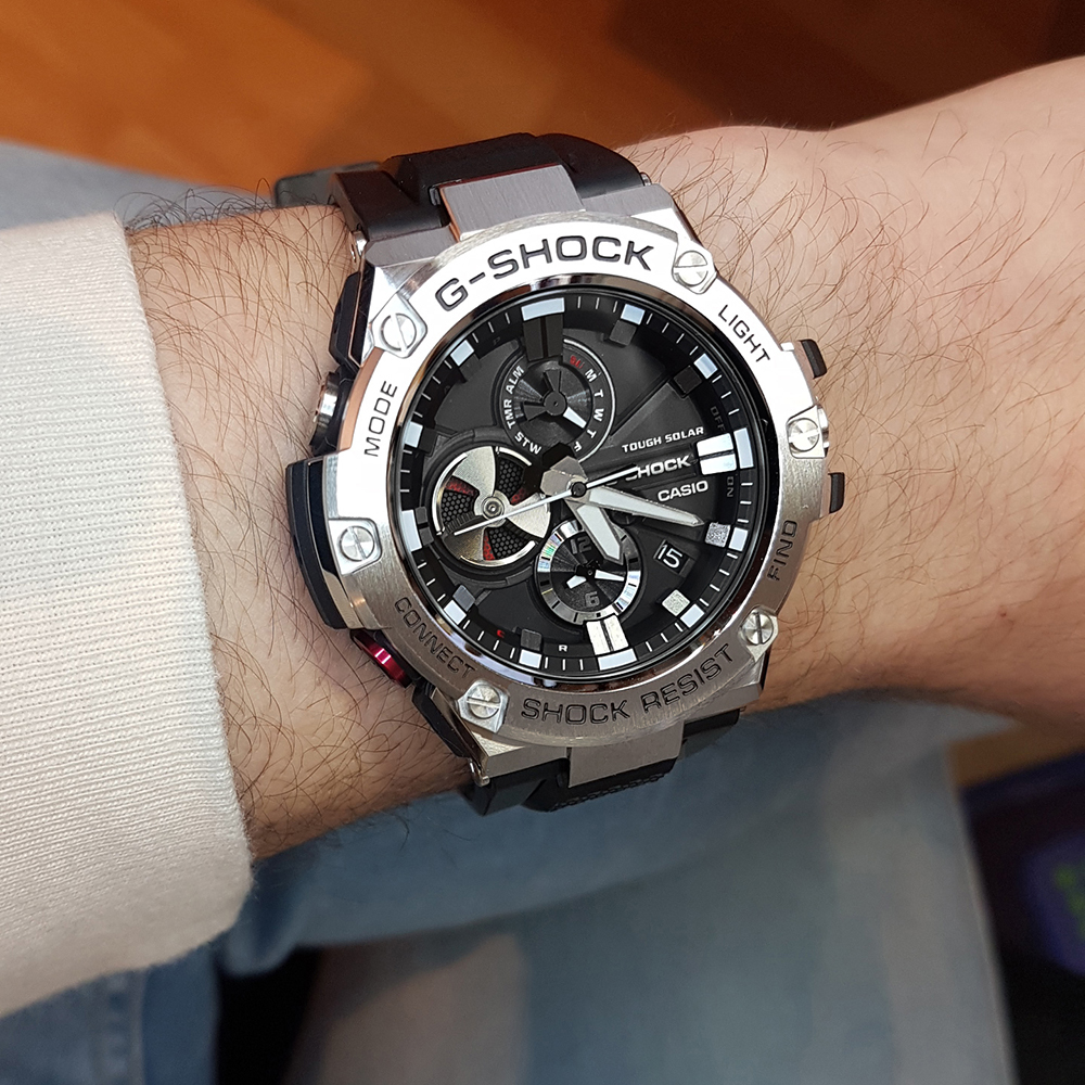G-Shock G-Steel GST-B100-1AER Watch • EAN: 4549526168178 • Watch.co.uk