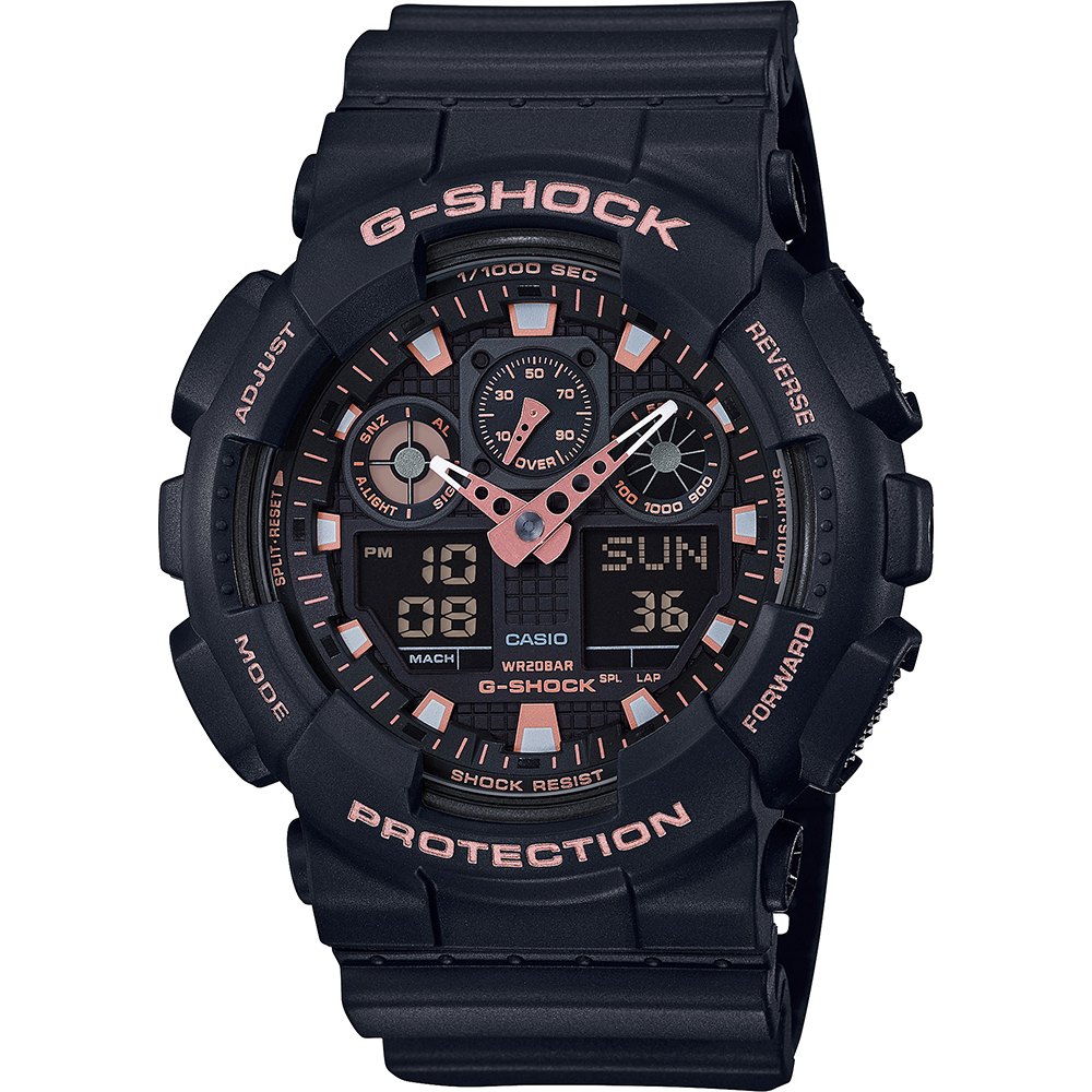 G-Shock Classic Style GA-100GBX-1A4ER Garrish Black Watch