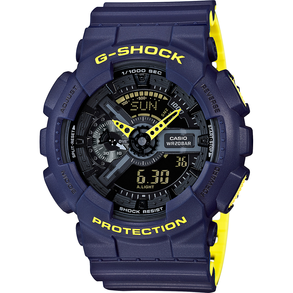 G-Shock Classic Style GA-110LN-2AER Layered Neon Watch