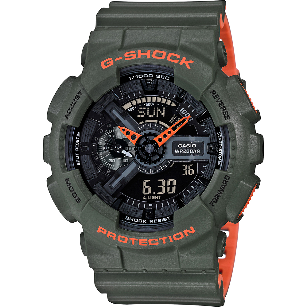 G-Shock Classic Style GA-110LN-3AER Layered Neon Watch