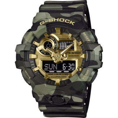 G-Shock Classic Style GA-700CMG-3AER GA-700 Bold Camo Watch