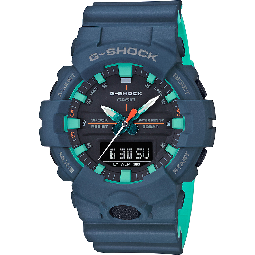 G-Shock Classic Style GA-800CC-2A Crazy Colors Watch