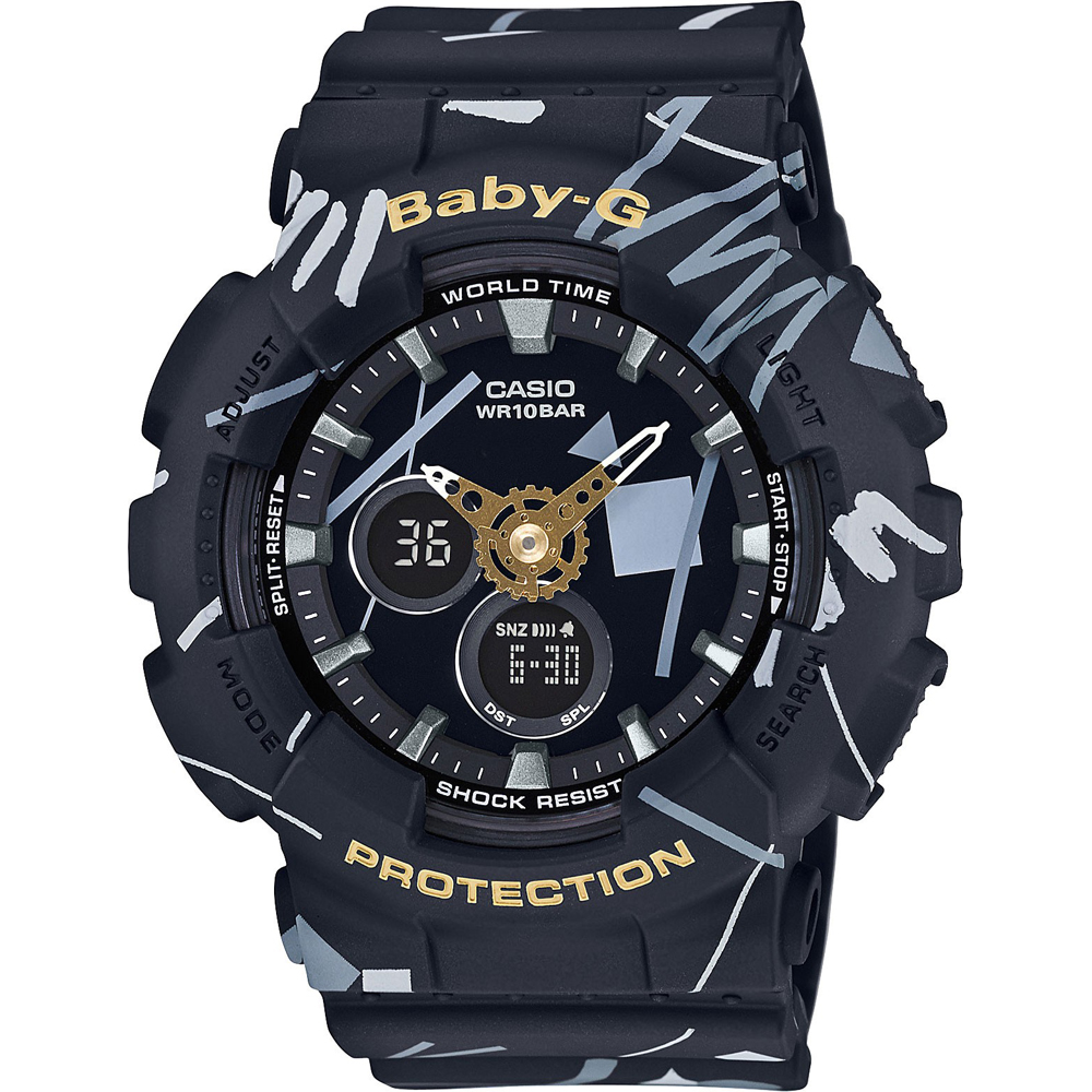 G-Shock Baby-G BA-120SC-1AER Grafitti Camouflage Watch
