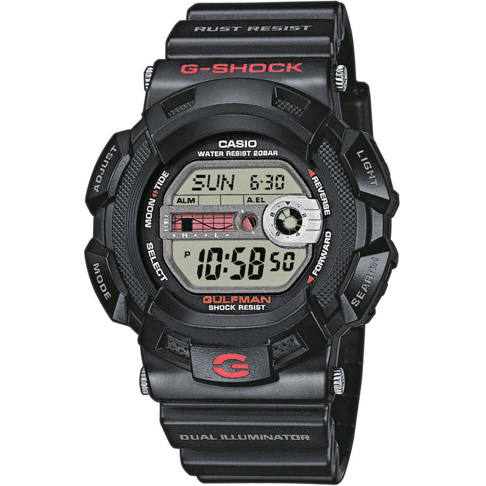 G-Shock Master of G G-9100-1ER Gulfman Watch