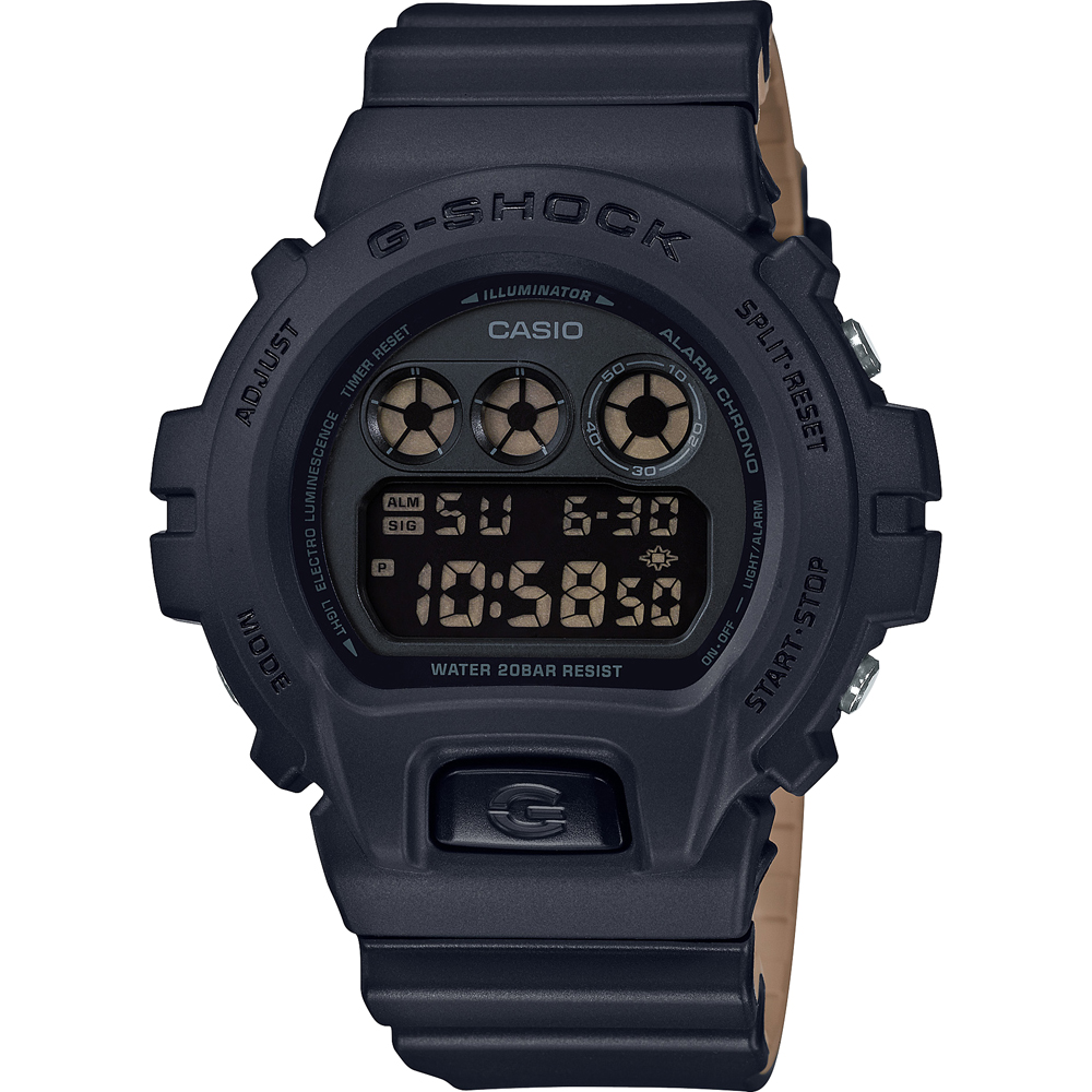 G-Shock Classic Style DW-6900LU-1ER Layered Unicolor Watch