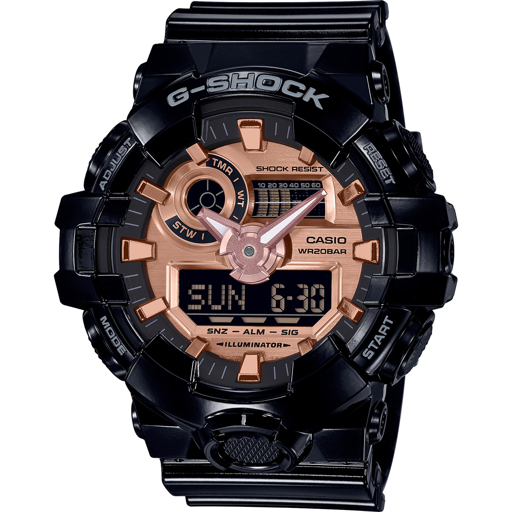 G-Shock Classic Style GA-700MMC-1AER Metallic Mirror Watch