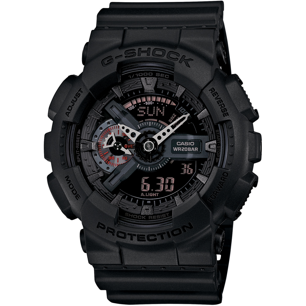 G-Shock Classic Style GA-110MB-1AER Mission Black Watch