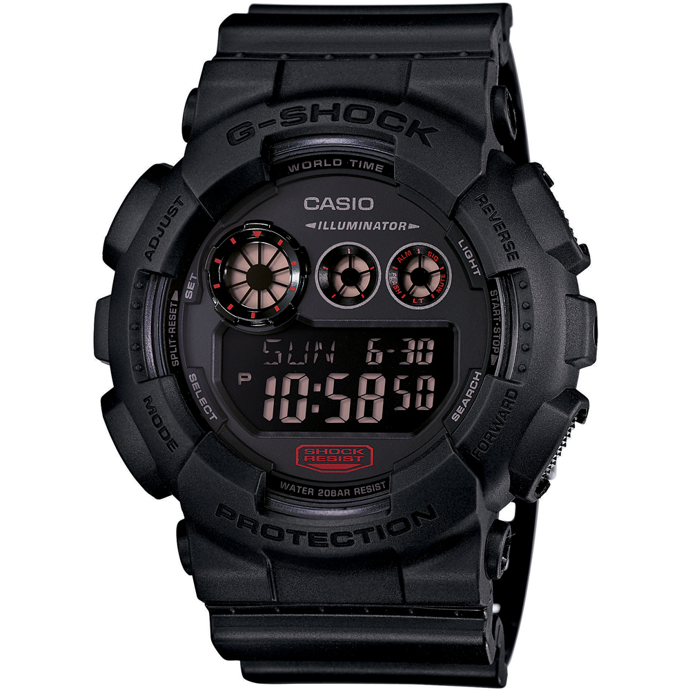 G-Shock Classic Style GD-120MB-1ER Mission Black Watch