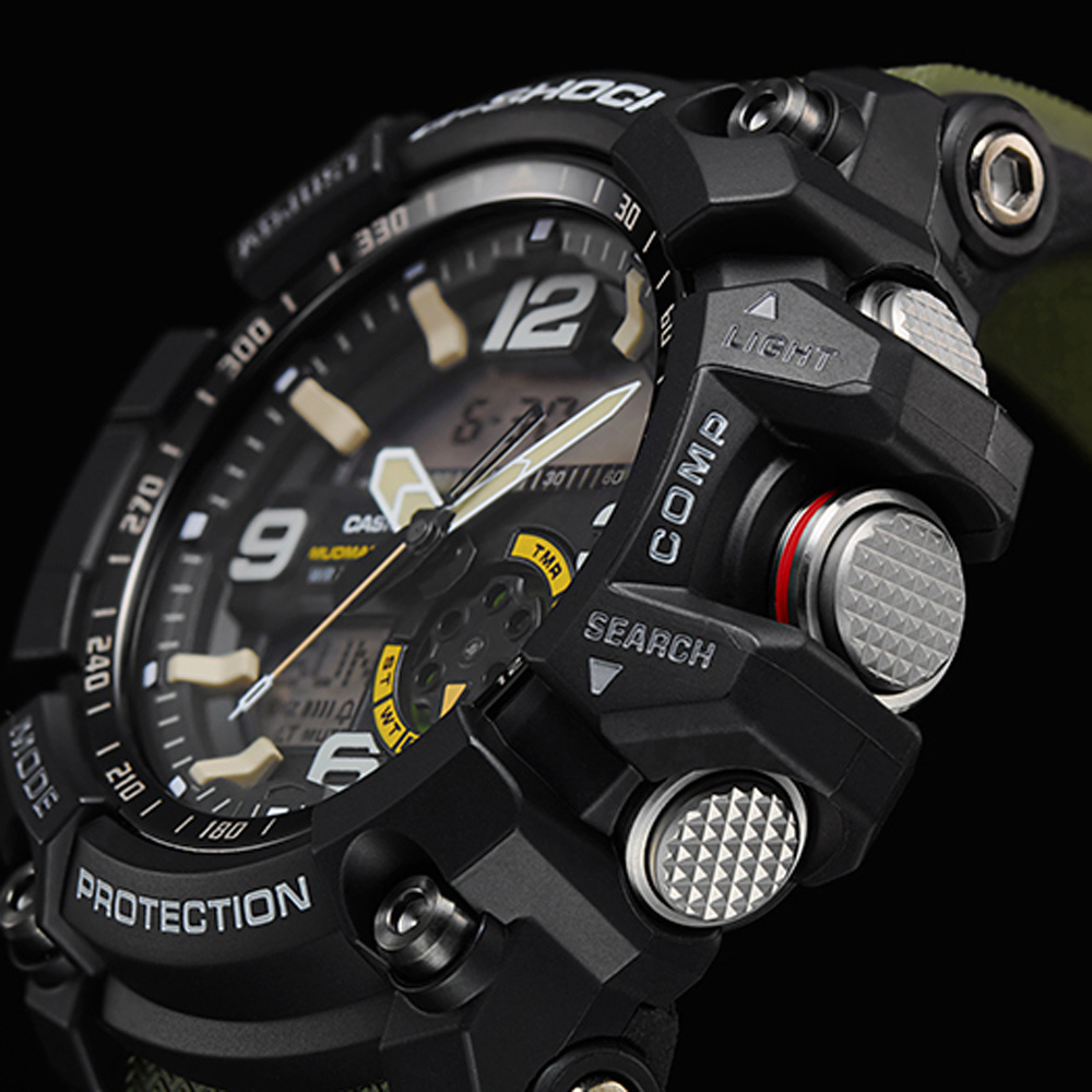 G-Shock Master of G GG-1000-1A3ER Mud Master Watch • EAN: 4549526114724 ...