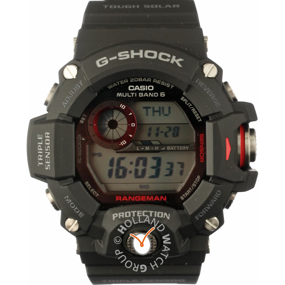 G-Shock Master of G GW-9400-1 Rangeman Watch • EAN: 4971850980643 • Watch.co.uk
