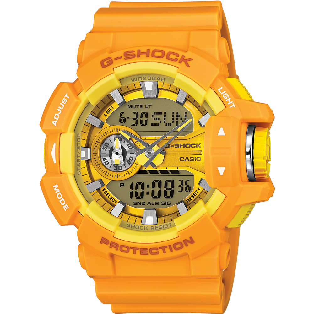 G-Shock Classic Style GA-400A-9A Rotary Switch Watch