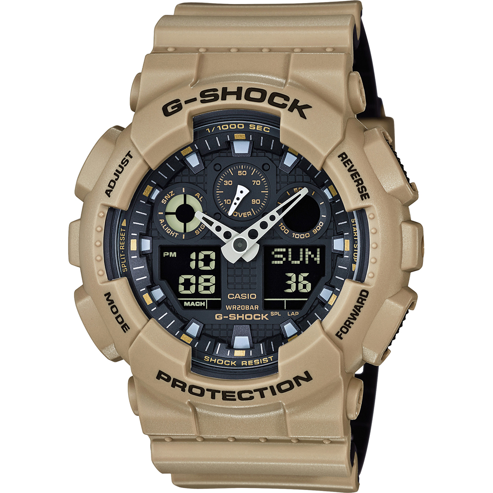 G-Shock Classic Style GA-100L-8A Layered Color Watch