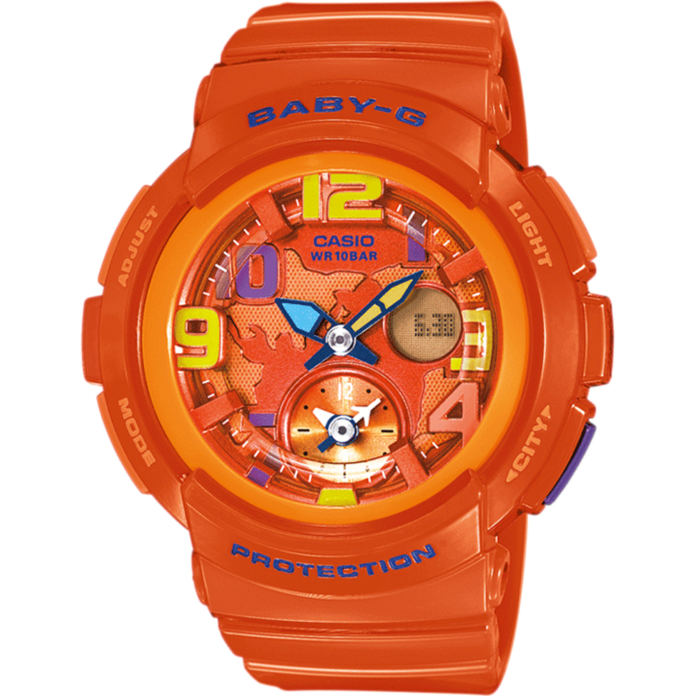 G-Shock Baby-G BGA-190-4B Travel Girl Watch