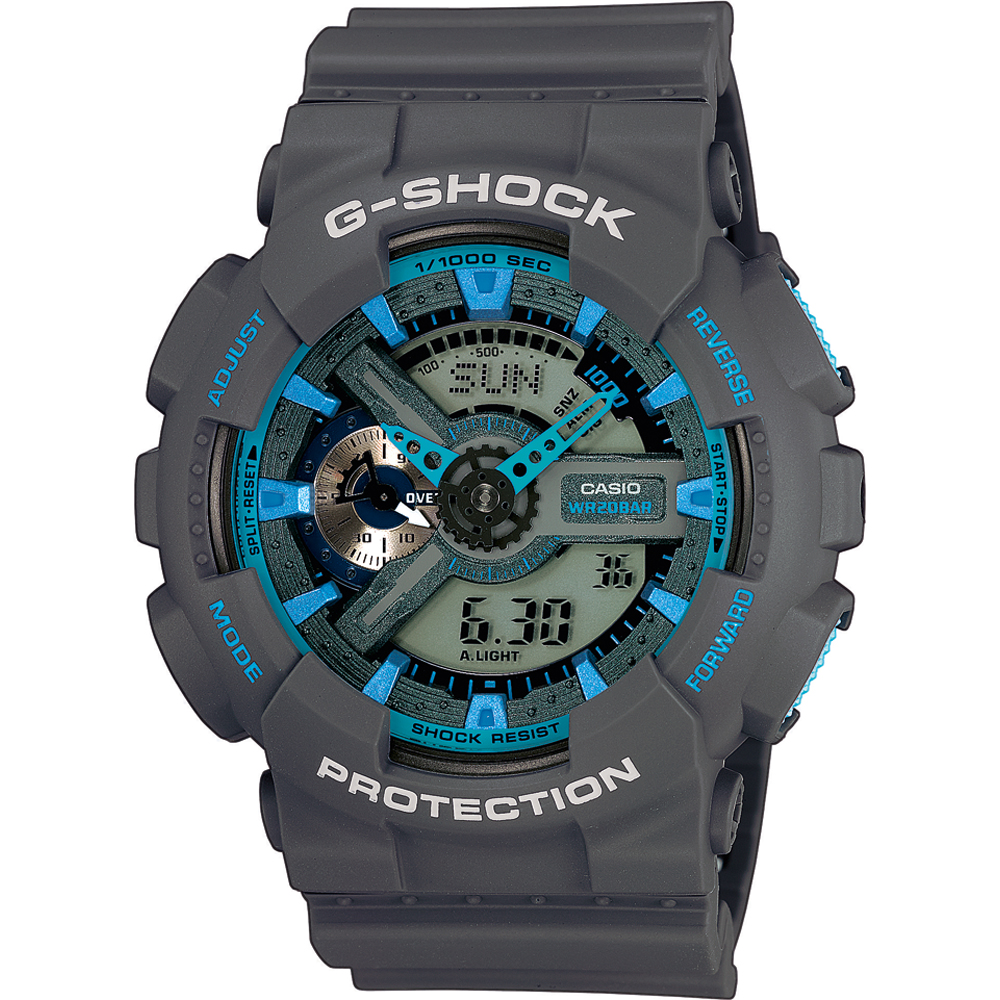 G-Shock Classic Style GA-110TS-8A2 Trendy Neon Watch