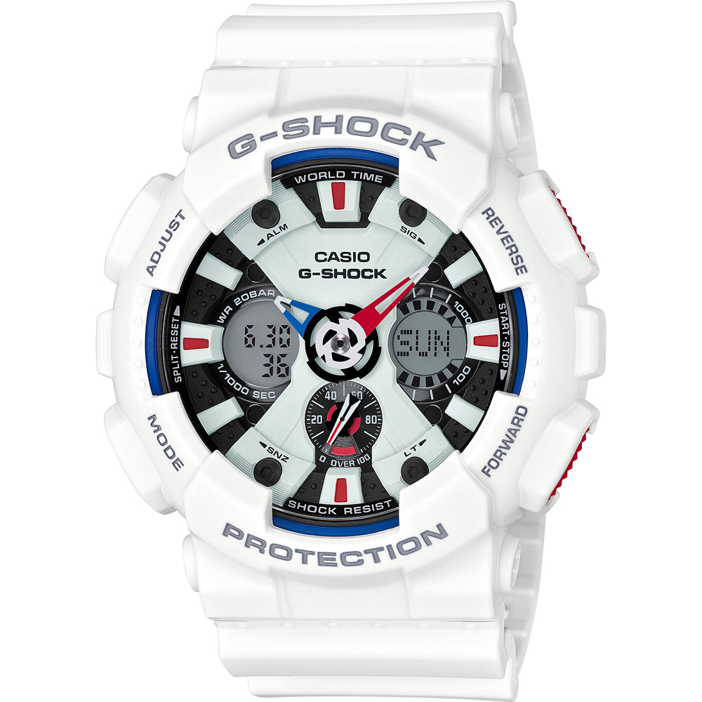 G-Shock Classic Style GA-120TR-7A Tricolor Watch