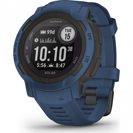 Garmin Instinct 2 Solar - Tidal Blue Watch