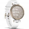 Cream white and gold ladies multisport smartwatch Spring and Summer Collection Garmin