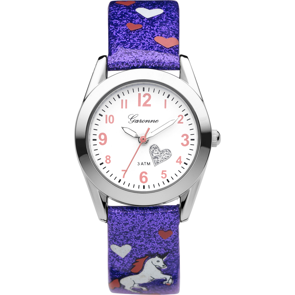 Garonne Kids KV23Q469 Unicorn Hearts Watch