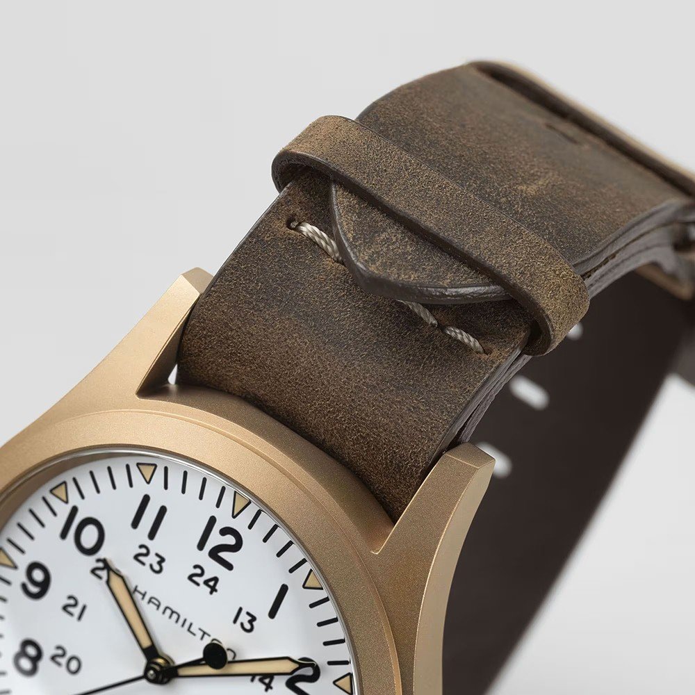 Hamilton Field H69459510 Khaki Field Mechanical Bronze Watch • EAN 
