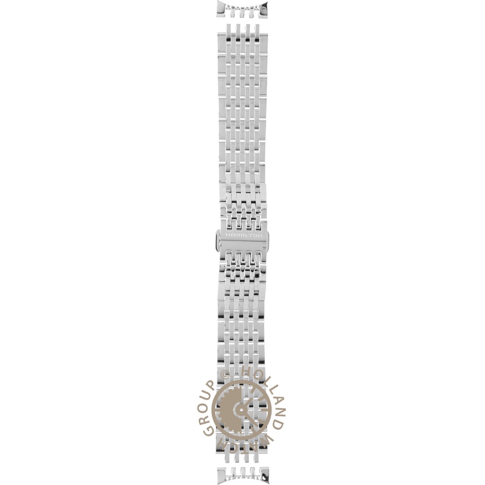 ハミルトン イントラマティック38用SSブレス H695384103 Hamilton Straps H695.384.103 Intra-Matic Strap • Official dealer