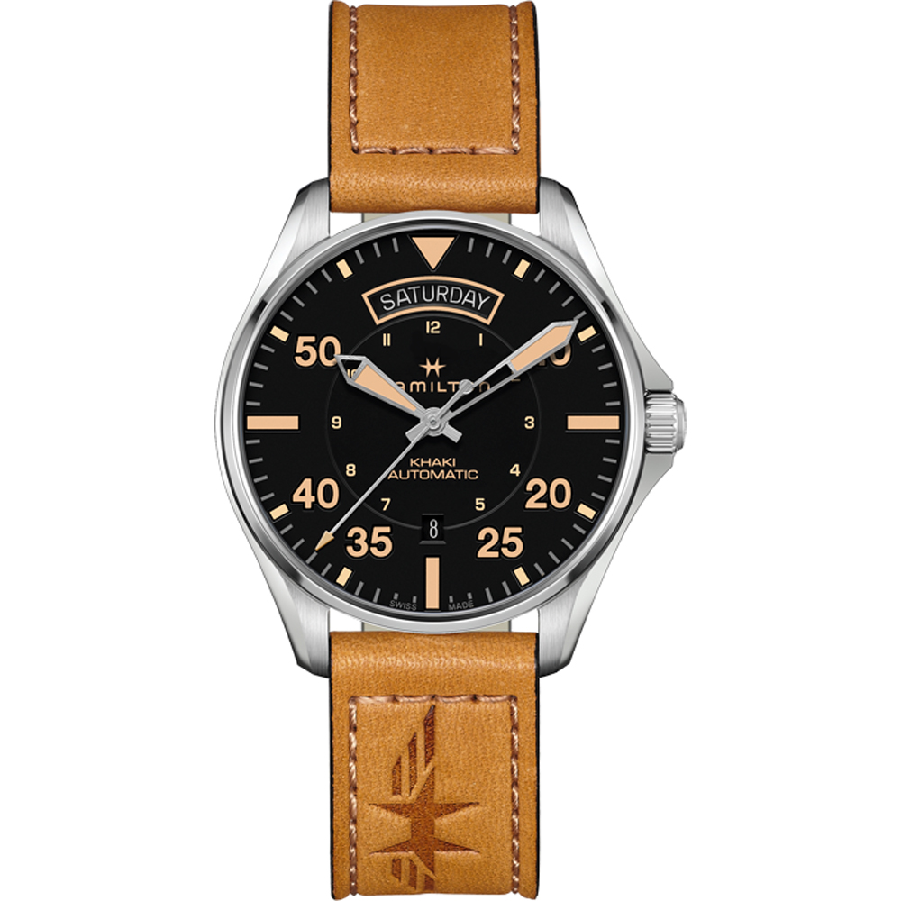 Hamilton Aviation H64645531 Khaki Pilot Watch