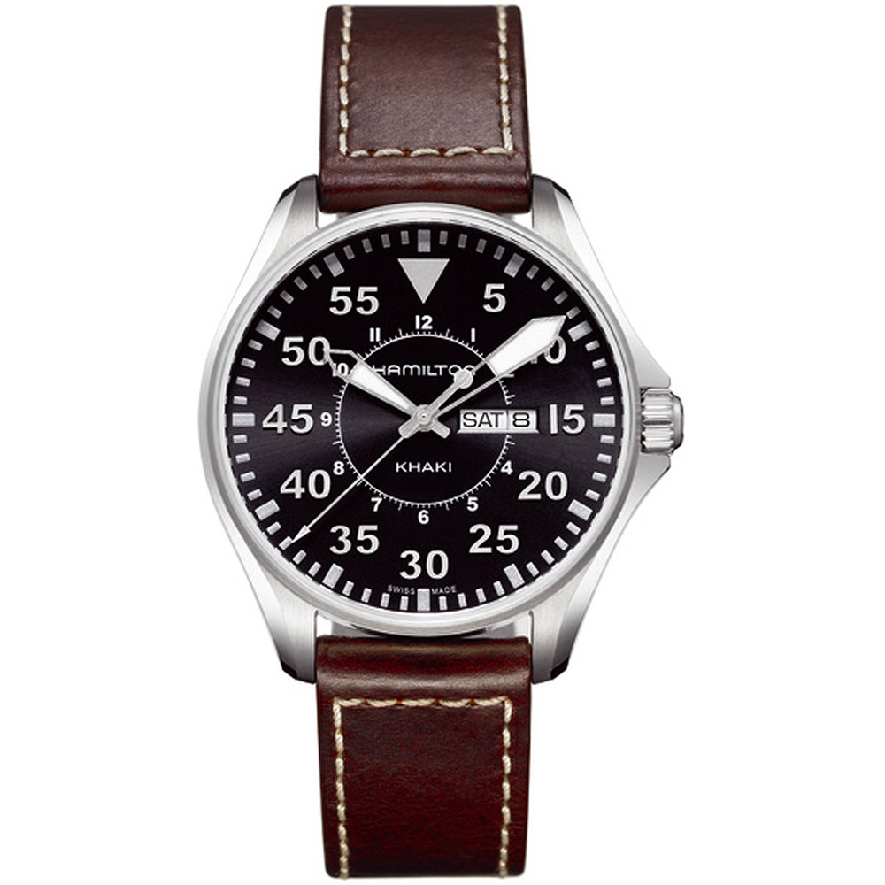 Hamilton Aviation H64611535 Khaki Pilot Watch