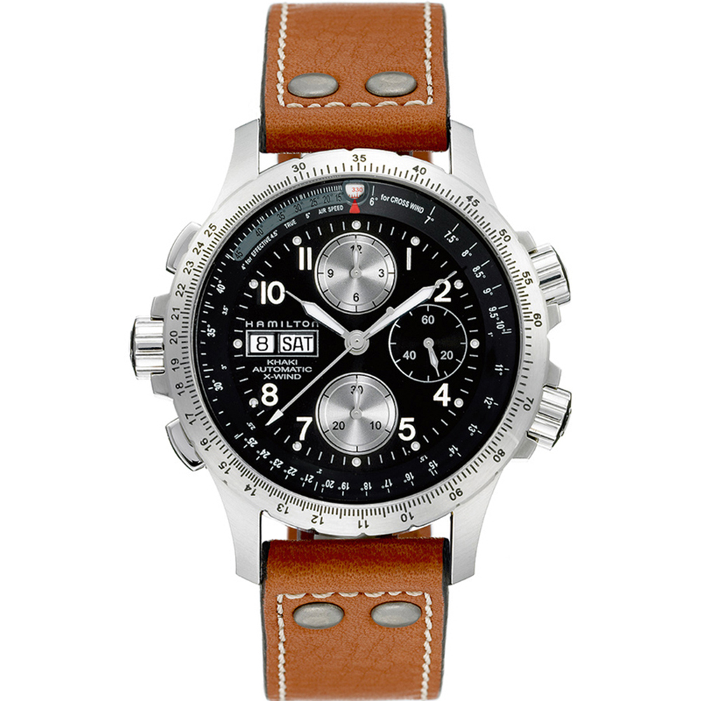 Hamilton Aviation H77616533 Khaki X-Wind Watch