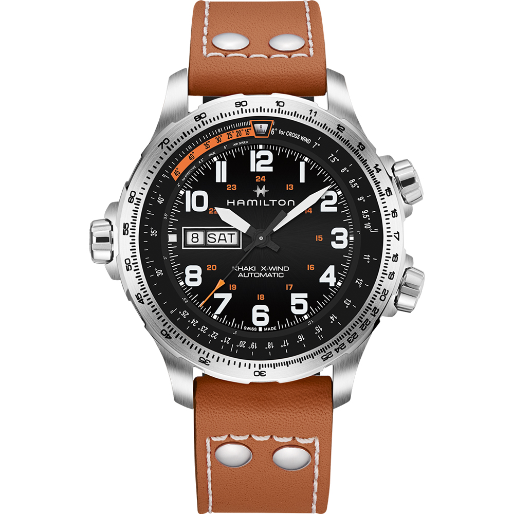Hamilton Aviation H77755533 Khaki Aviation X-Wind Watch
