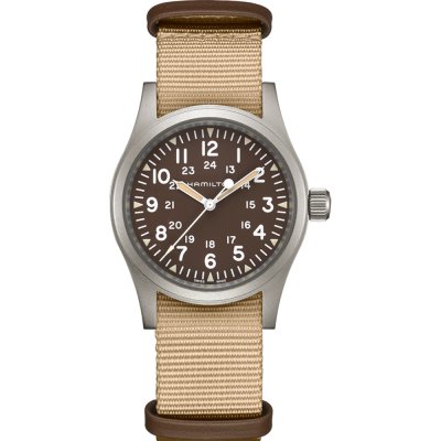 Hamilton Field H69429901 Khaki Field Watch