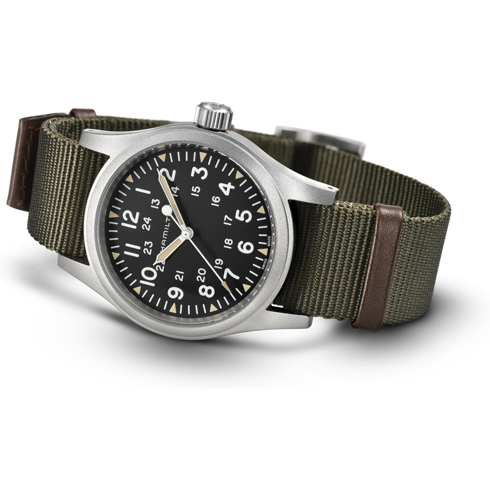 khaki field watch