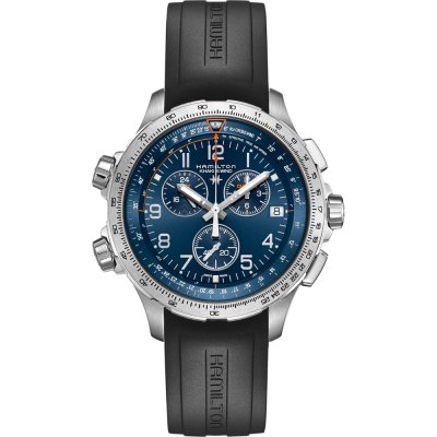 Hamilton Khaki Aviation H77922341 Khaki X-Wind GMT Watch