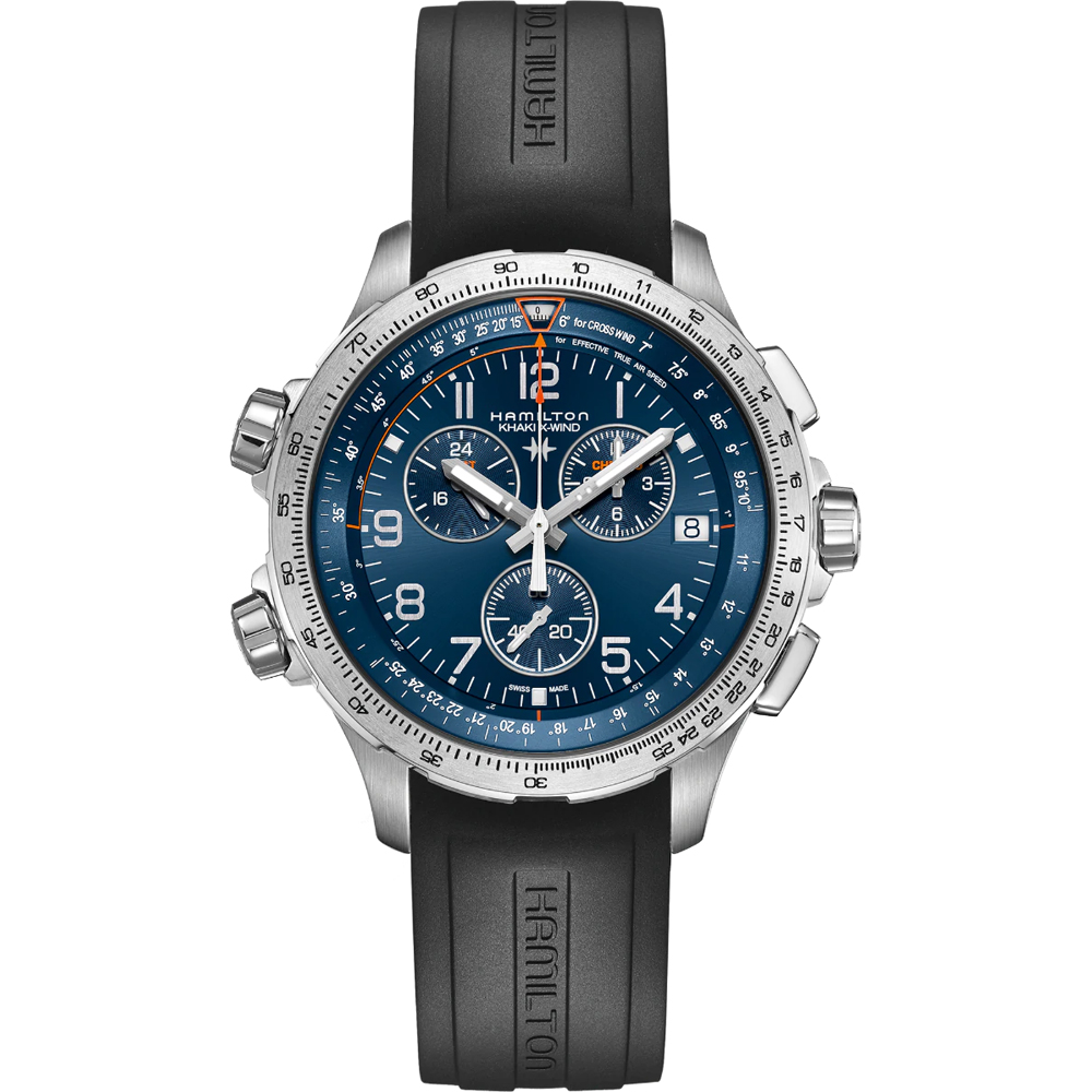 Hamilton Aviation H77922341 Khaki X-Wind GMT Watch