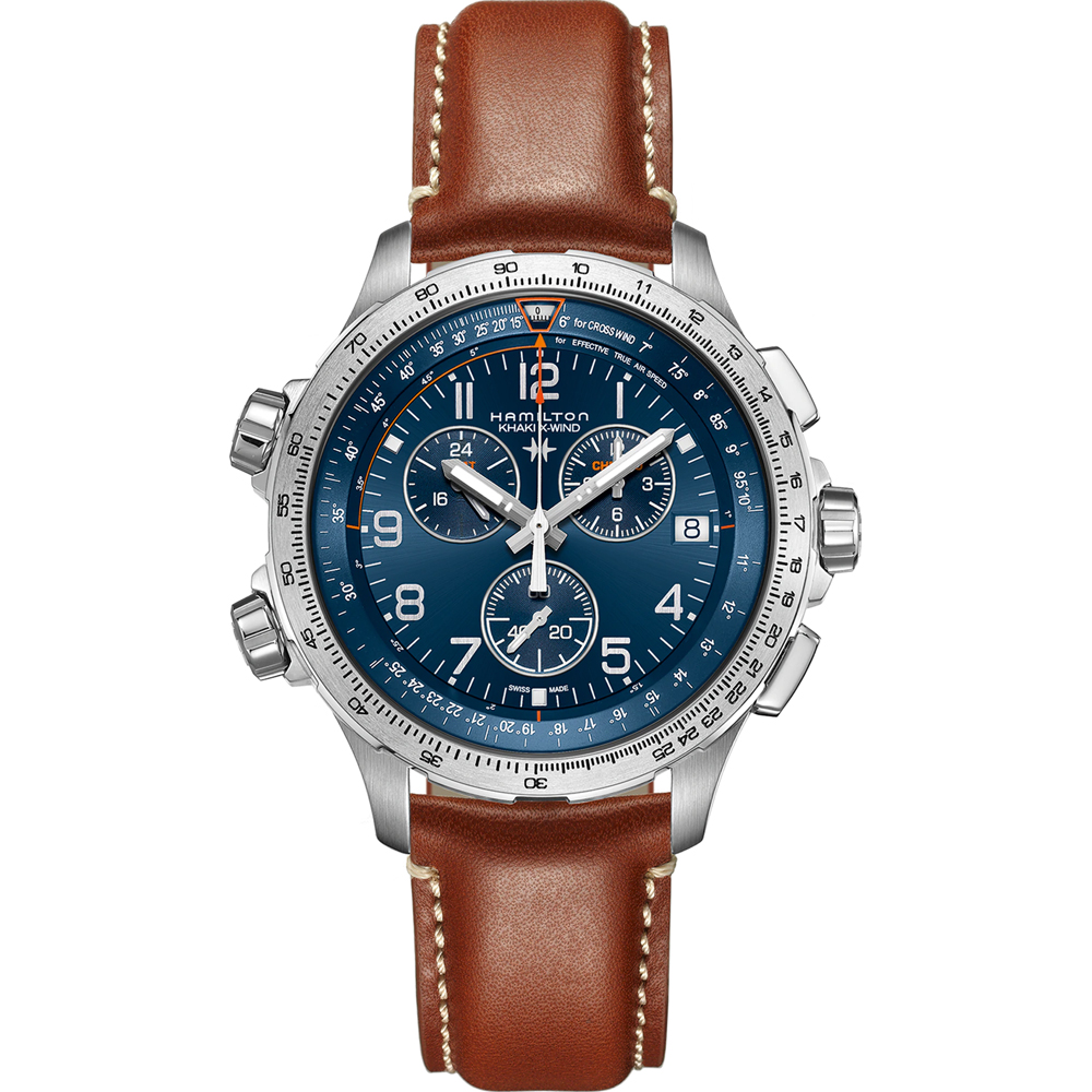 Hamilton Aviation H77922541 Khaki X-Wind GMT Watch