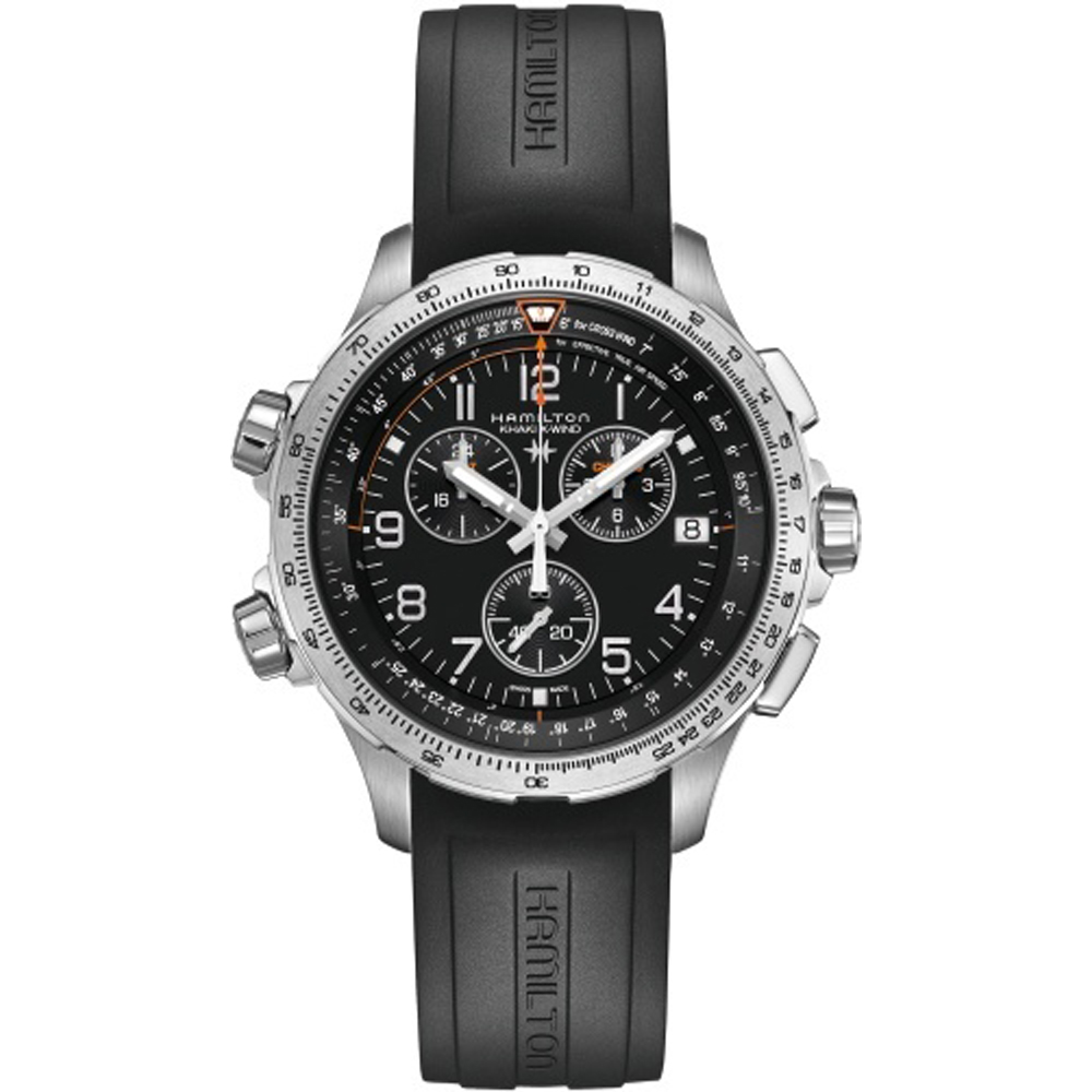 Hamilton Aviation H77912335 Khaki X-Wind GMT Watch