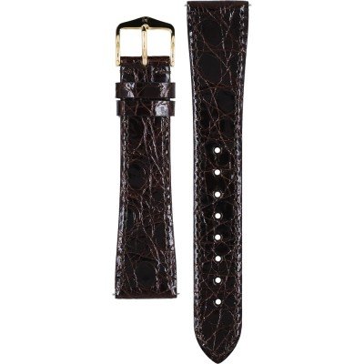 Hirsch 01808010-1-20 Genuine Croco Strap