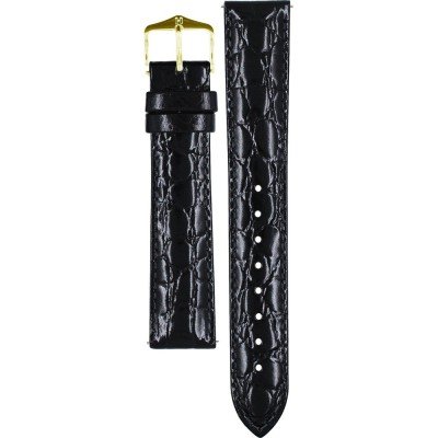 Hirsch 12302850NQ-1-18 Crocograin Strap