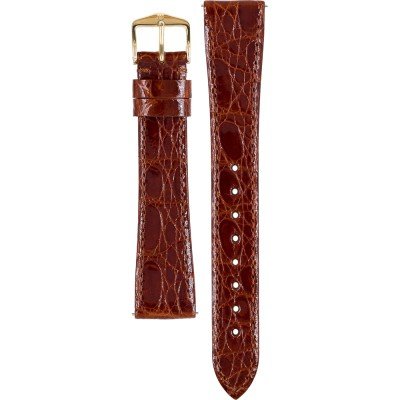 Hirsch 18920870-1-18 Genuine Croco Strap