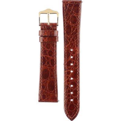 Hirsch 18920870-1-19 Genuine Croco Strap