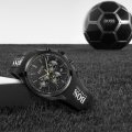 Black stainless steel gents chronograph Spring and Summer Collection Hugo Boss
