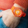 Orange solar powered quartz watch Spring and Summer Collection Ice-Watch