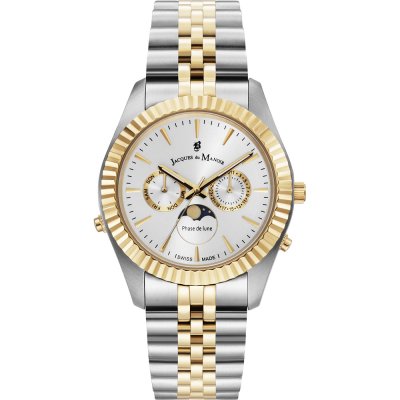 Jacques du Manoir JWG01606 Inspiration Moonphase Watch
